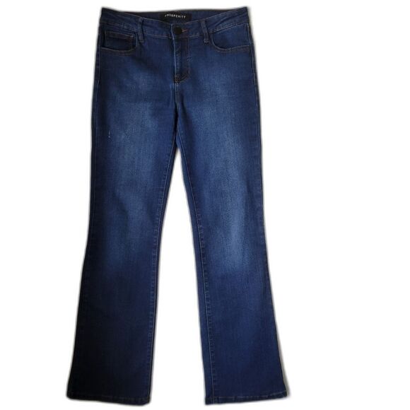 Prosperity stretch boot cut jeans, size 29 (size 8), inseam 30 long. - Picture 1 of 6